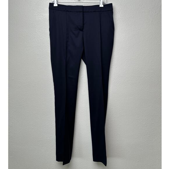 Stella McCartney Black Tailored Pants Women size 6 Slim Leg - Picture 2 of 13